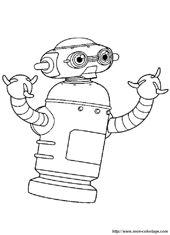 coloriage astro boy robot  