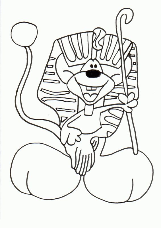 Je suis le Pharaon en Egypte