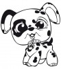 Littlest Pet Shop chien dalmatien