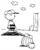 Charlie Brown aime jouer au baseball