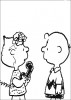 Charlie Brown parle avec sa soeur