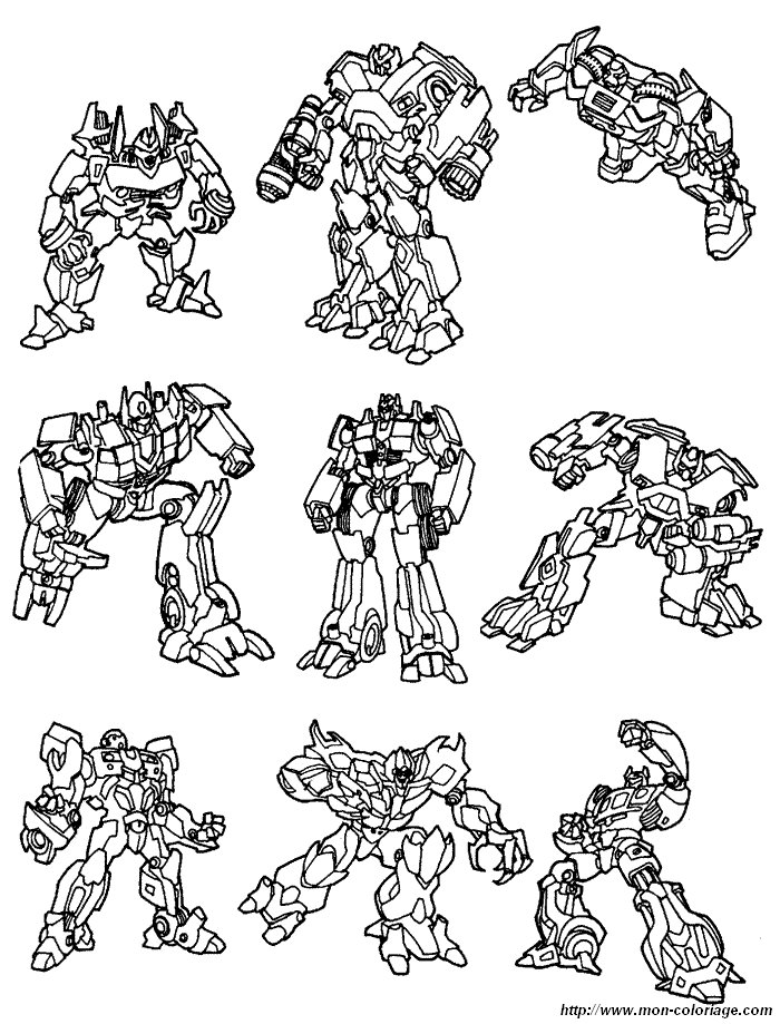 coloriage transformers 17  