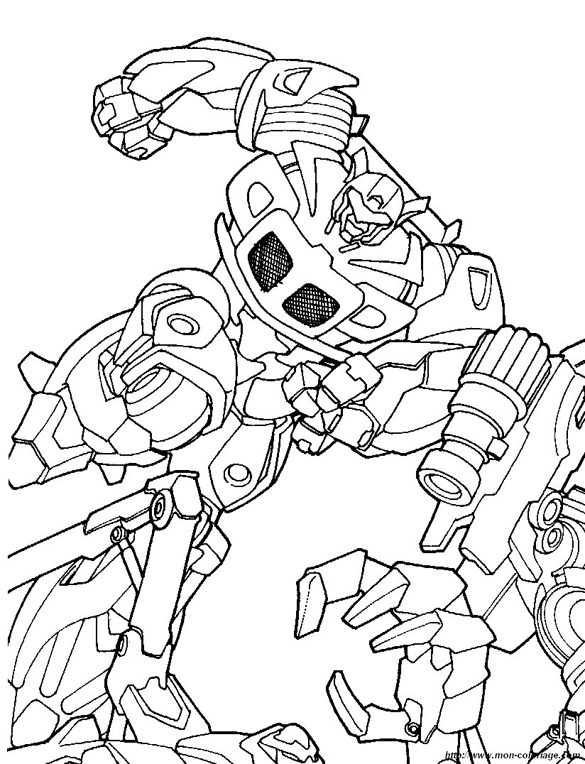 coloriage transformers 6  