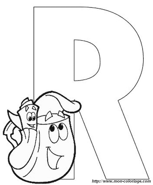 dora lettre R