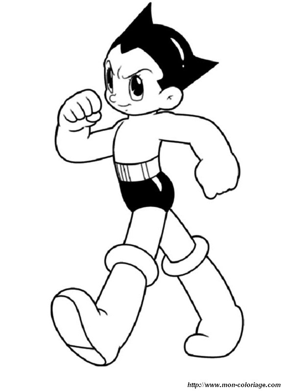 coloriage astro boy 1  