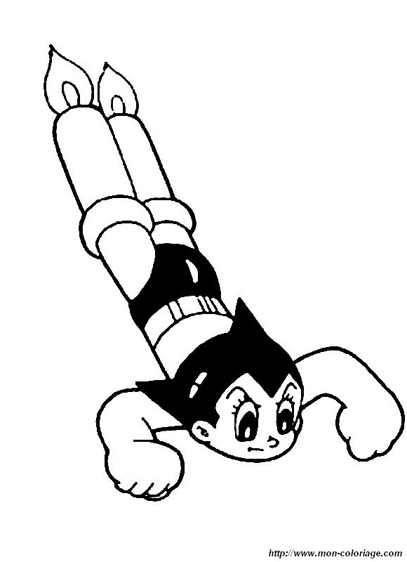 coloriage astro boy  