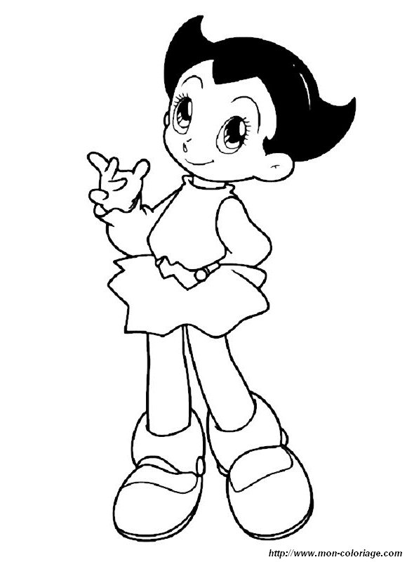 coloriage astro boy  