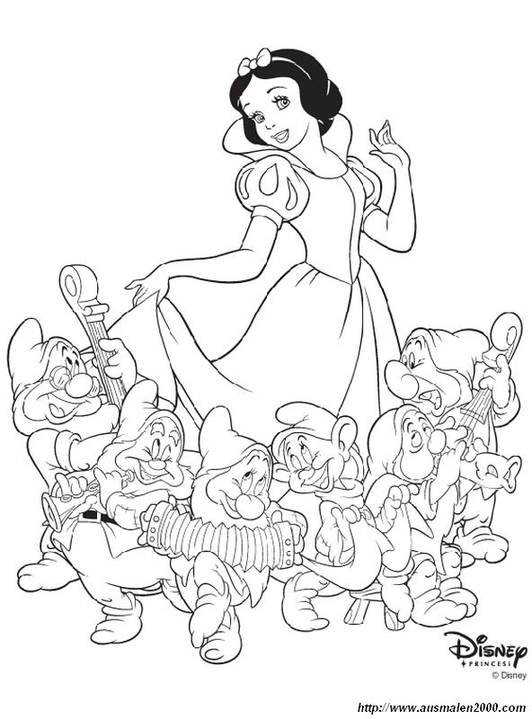 La princesse et les sept nains