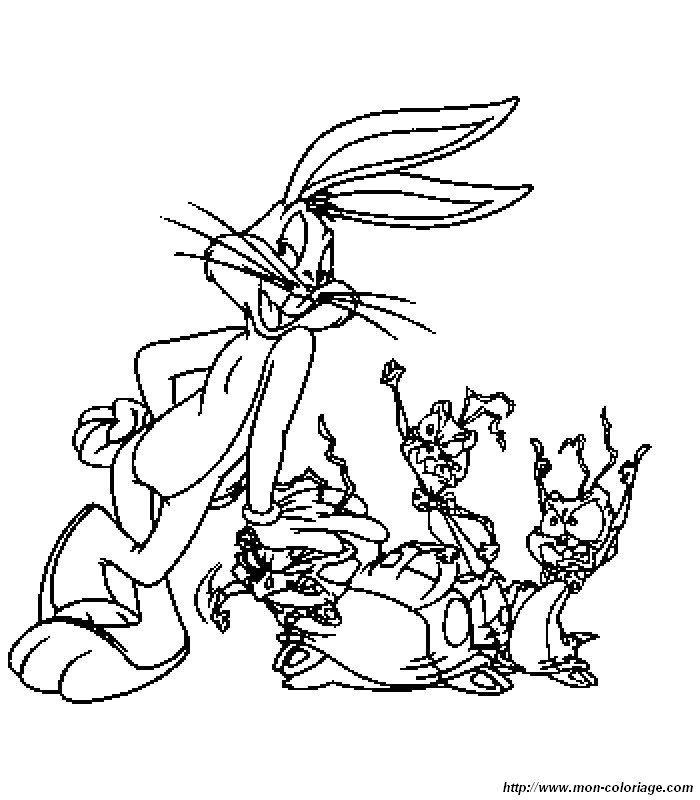 coloriage bugs bunny