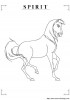 coloriage cheval