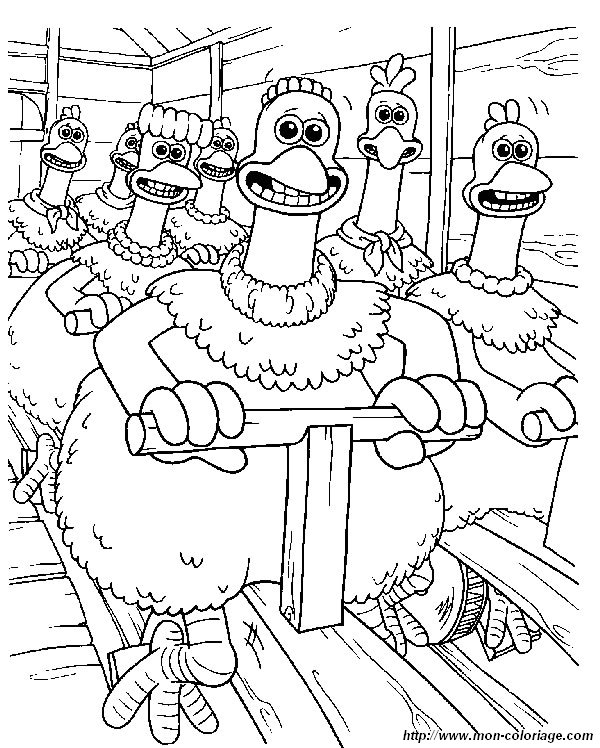 dessins chickenrun