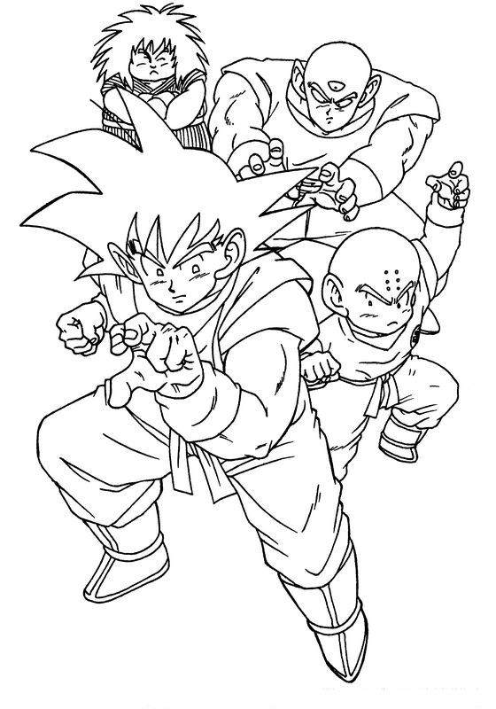 Les guerriers de DBZ