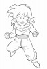 San Goku petit combattant