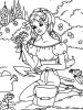 coloriage fleur barbie jpg