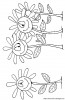 coloriage marguerites  