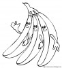 coloriage banane