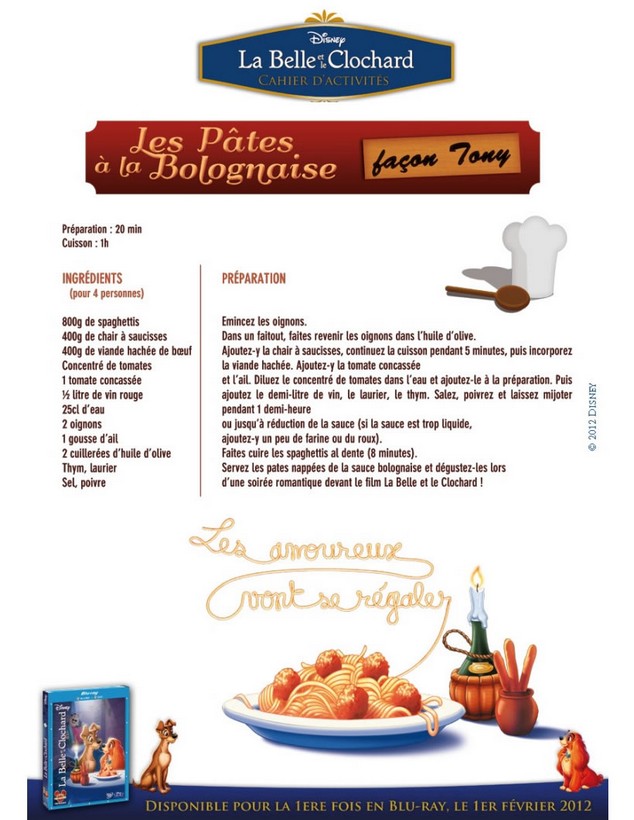 Recette des spaghettis bolognaise