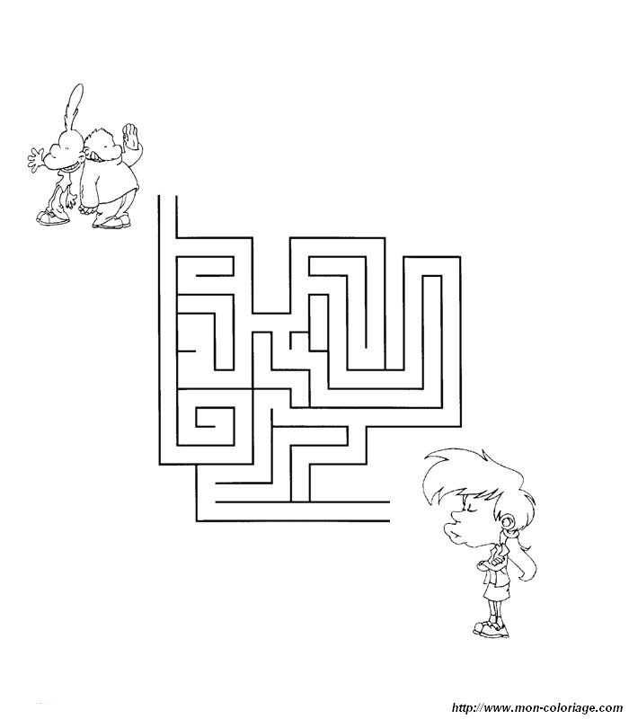 labyrinthe titeuf