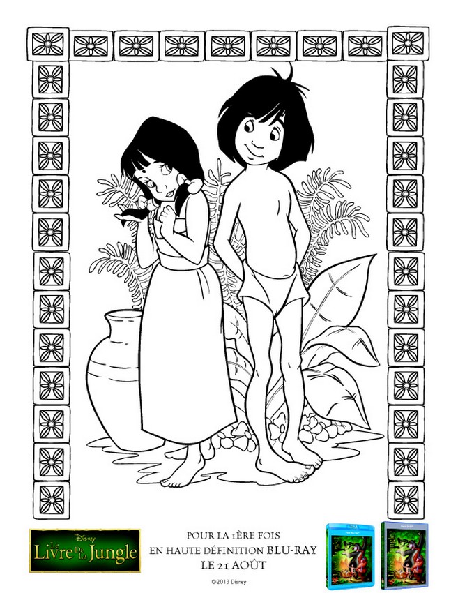 Le livre de la jungle et mowgli