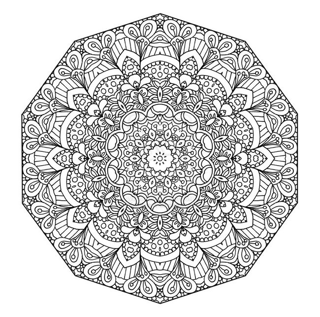 Image de mandalas pour adultes