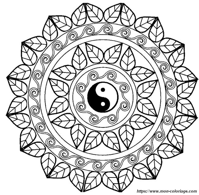 Mandala asiatique