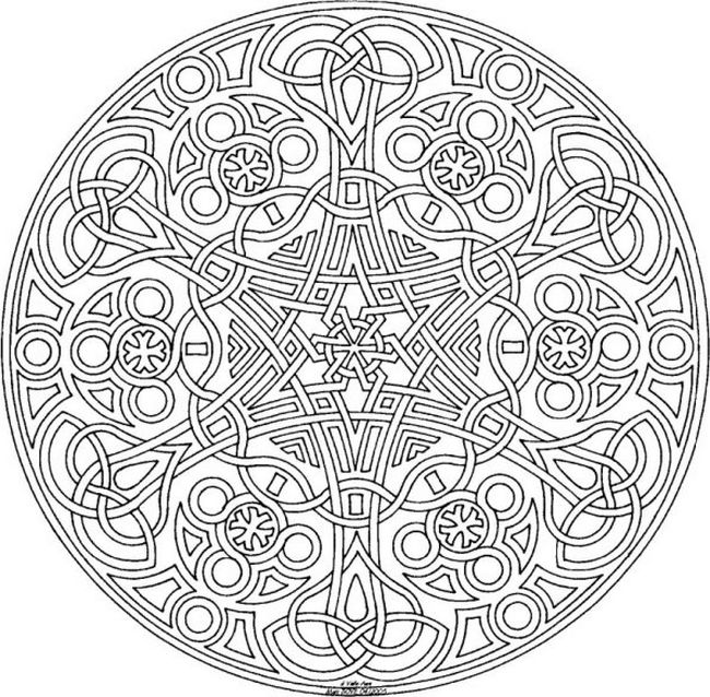 Mandalas pour imprimer