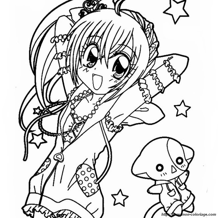 Dessin de Manga Dessiner Un Chat Manga