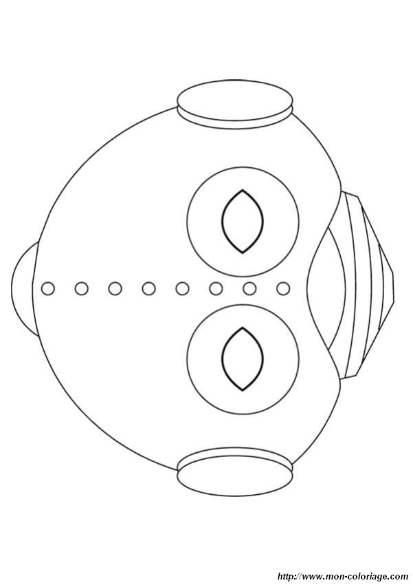 masque de robot