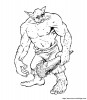 coloriage ogre