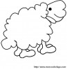 3coloriage mouton