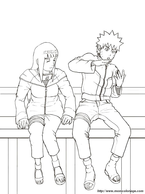 coloriage naruto hinata jpg