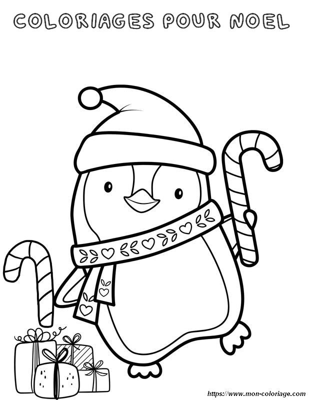 Un petit pingouin pour la fete de noel
