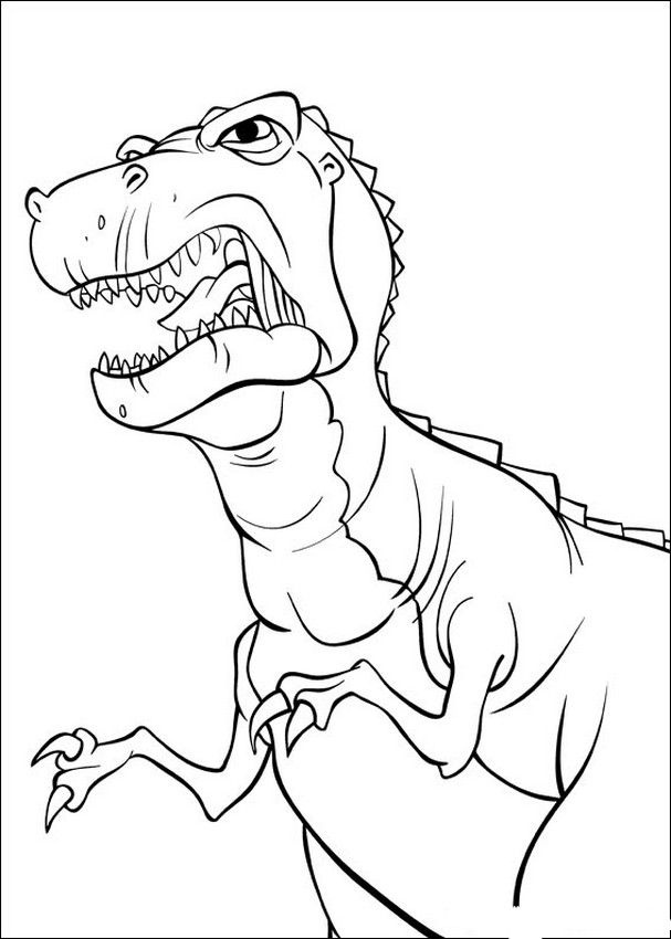 Un tyrannosaure rex