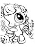 Coloriage mon petit poney