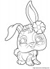 coloriage petshop lapin 2  