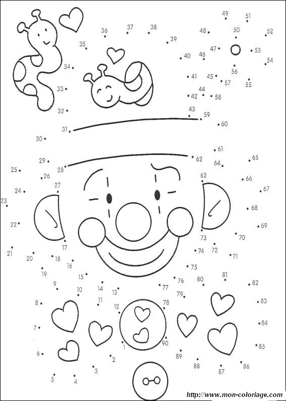 Coloriage De Points A Relier Dessin Relier Des Points 7 A Colorier Coloriage De Points A Relier Dessin Relier Des Points 7 A Colorier