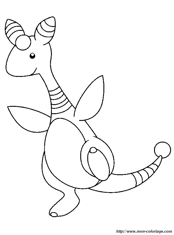 coloriage pokemon 12  