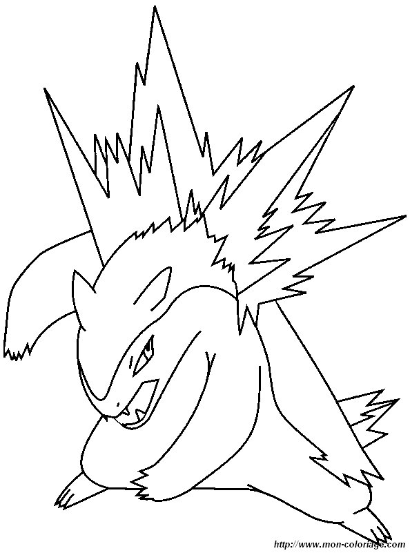 coloriage pokemon 22  