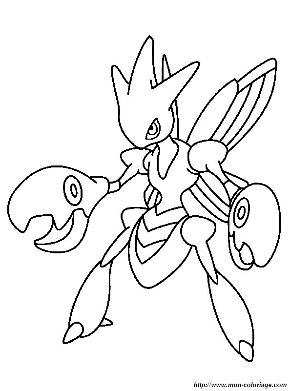 coloriage pokemon 6  