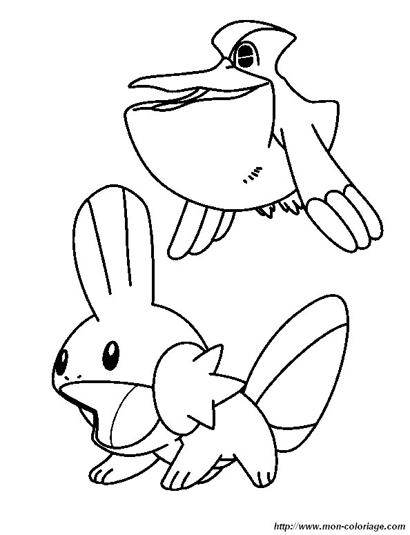 coloriage pokemon gobou  