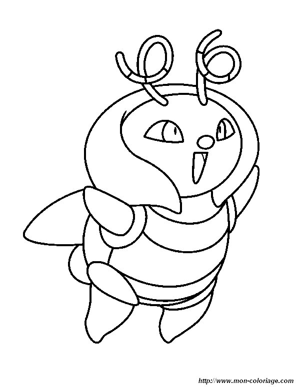 coloriage pokemon lumivol  