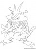 coloriage pokemon electek  