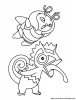 coloriage pokemon lumivol 1  