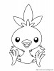 coloriage pokemon poussifeu  