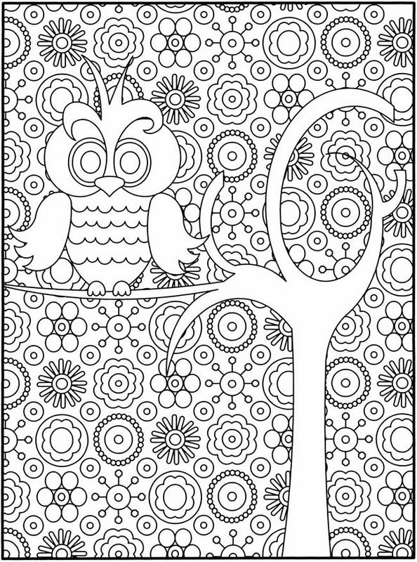 De nombreux motifs de coloriage pour adultes