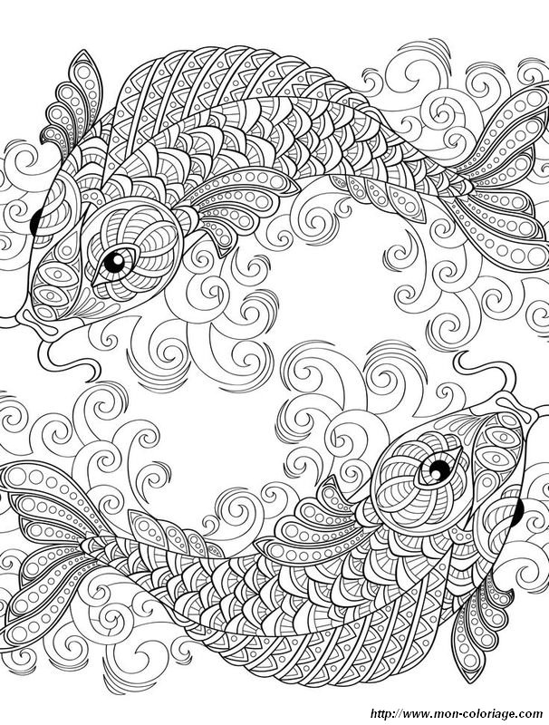 Deux poissons chinois