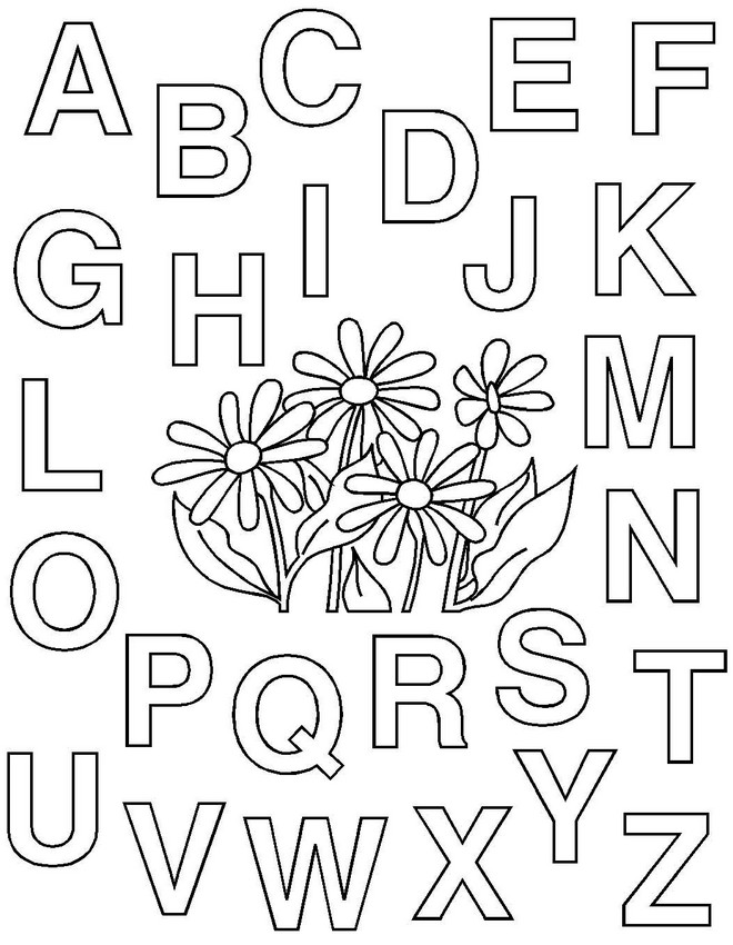 Alphabet pour maternelle