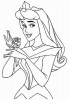 Princesse de Disney avec une rose