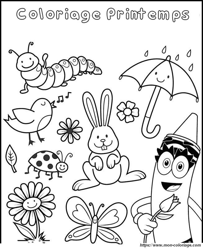 Les fleurs et les papillons reviennent au printemps