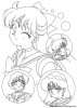 4 miniatures de sailor moon